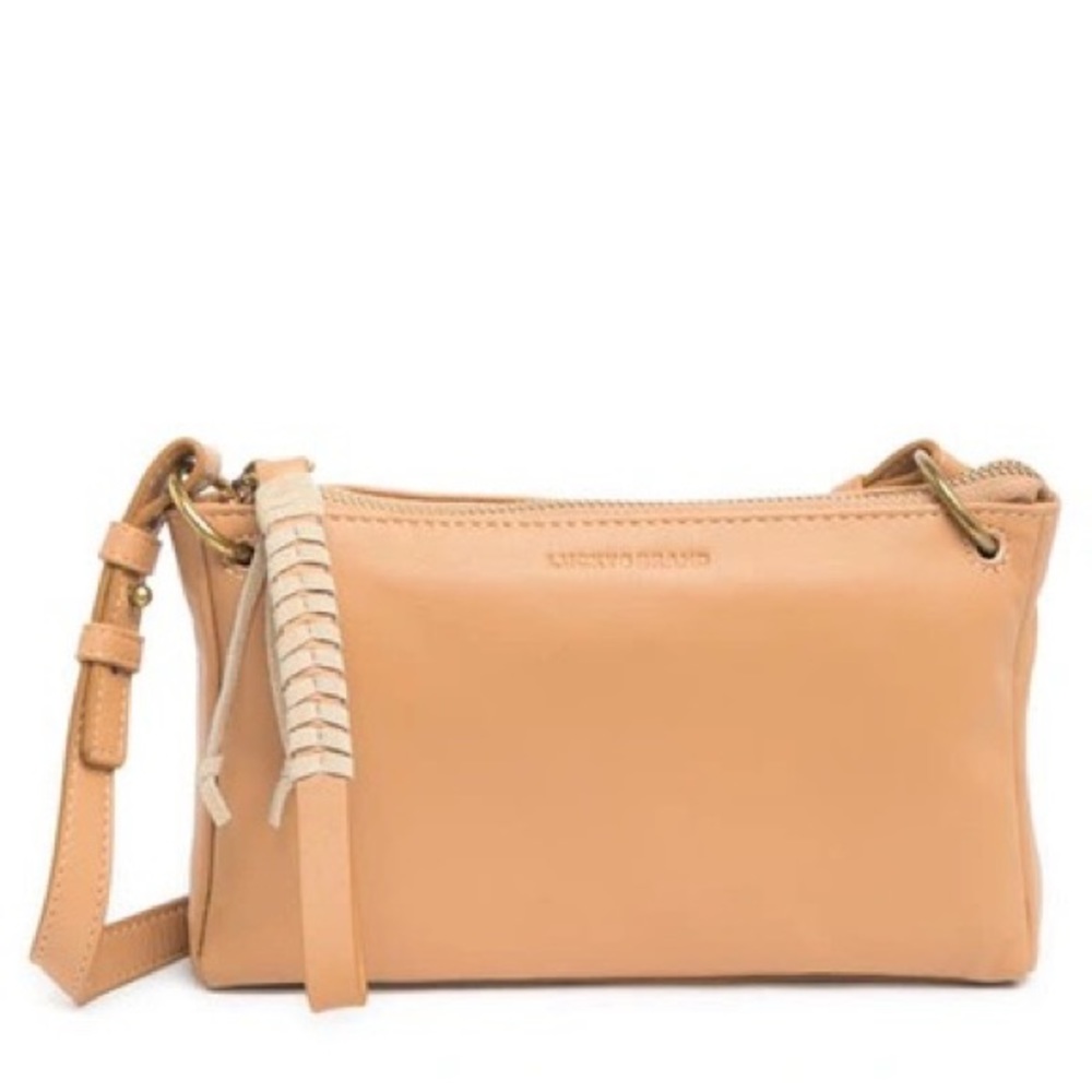 NWT Lucky Brand Yama leather crossbody in Cortado